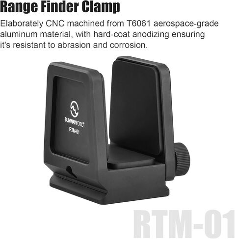 Tripod Mount Adapter for Laser Rangefinder with Arca Swiss Quick Release Plate, 1/4"-20&3/8"-16 Screw Sockets, 2515 in Saudi Arabia