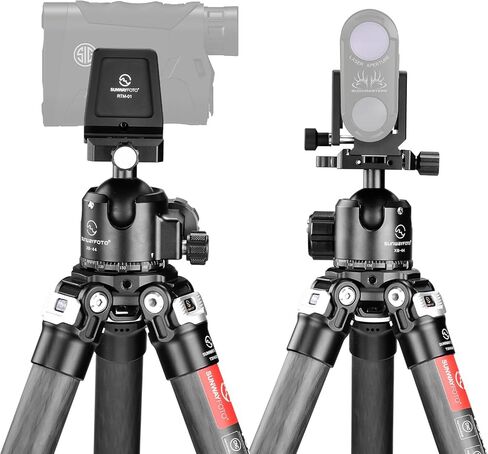 Tripod Mount Adapter for Laser Rangefinder with Arca Swiss Quick Release Plate, 1/4"-20&3/8"-16 Screw Sockets, 2515 in Saudi Arabia
