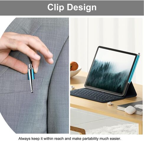 10-Pack Universal Stylus Pens for Touch Screens,Compatible with Tablets,Smartphones,and Other Capacitive Devices(Colorful) in Saudi Arabia