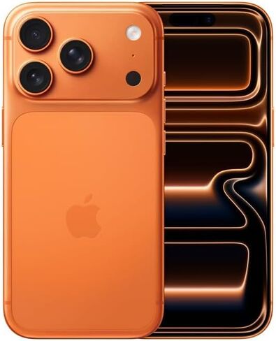 Apple iPhone 17 Pro، الإصدار الأمريكي، 256 جيجابايت، شريحة eSIM، برتقالي كوزميك - مفتوح (تم تجديد Premium) in Saudi Arabia