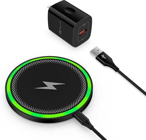 for Pixel 10 Pro XL Wireless Charger Pad Fast Charging Mat for Google Pixle 10 Pro Fold/10/9 Pro XL/9A/9/8A/7,15W Wireless Charger Stand with Power Adapter Block for Samsung Galaxy S25 Ultra S24 S23 in Saudi Arabia