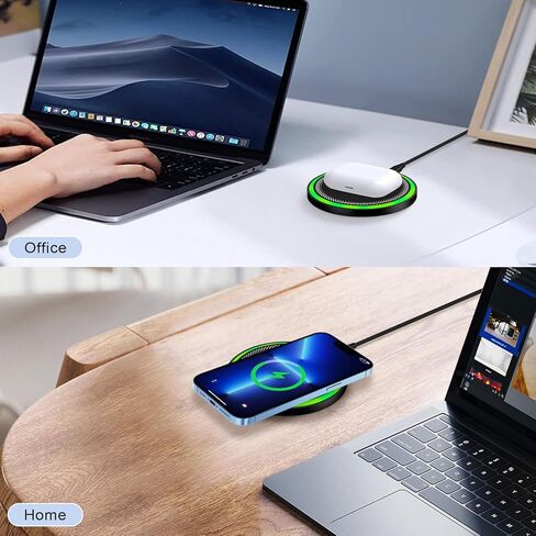 for Pixel 10 Pro XL Wireless Charger Pad Fast Charging Mat for Google Pixle 10 Pro Fold/10/9 Pro XL/9A/9/8A/7,15W Wireless Charger Stand with Power Adapter Block for Samsung Galaxy S25 Ultra S24 S23 in Saudi Arabia