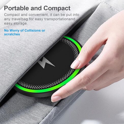 for Pixel 10 Pro XL Wireless Charger Pad Fast Charging Mat for Google Pixle 10 Pro Fold/10/9 Pro XL/9A/9/8A/7,15W Wireless Charger Stand with Power Adapter Block for Samsung Galaxy S25 Ultra S24 S23 in Saudi Arabia