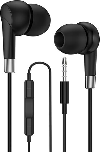 Samsung Earbuds Wired 3.5mm Jack Headphones with Microphone, Aux Cord Ear Buds for Galaxy S10 S9 S8 A14 A15 A32 A52 A12 A07 4G iPhone SE 6 in-Ear Earphones Earpods Audifonos for Laptop Gaming Switch in Saudi Arabia