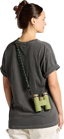 Nocs Provisions NocLoc Approach Neck Strap for Binocular/Camera Carry Accessory for Active Hiking & Sightseeing - Backwoods Green in Saudi Arabia