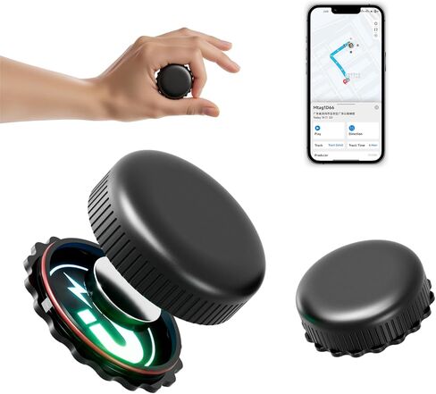 جهاز تعقب GPS للمركبات - جهاز تعقب مغناطيسي صغير للسيارات في الوقت الحقيقي مع تطبيق مجاني، جهاز تتبع GPS مخفي للسيارات والشاحنات والدراجات النارية والأطفال والحيوانات الأليفة|جهاز تعقب المركبات المضاد للسرقة|بدون رسوم شهرية in Kuwait