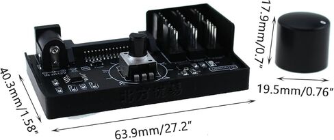TAODAN 4 Pin 12V PWM Fan Controller مدعوم من SATA و DC 5525 مقبض سرعة مروحة التبريد مع أقصى إجمالي 60 وات 5 أمبير in Kuwait