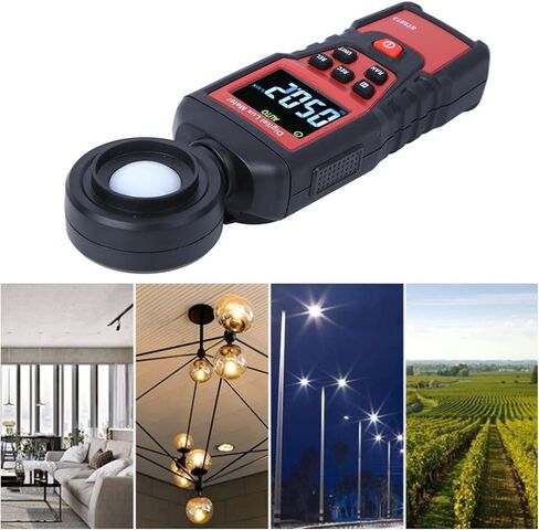 Portable Digital LCD Light Illuminance Meter Photometer for Engineers and Quality Control Professionals in Saudi Arabia