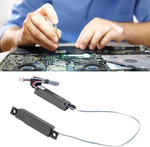ANGGREK Laptop Internal Speaker Kit, Precise Cutouts Lightweight Built in Left Right Speaker Replacement for Latitude E5570 5570 in Saudi Arabia