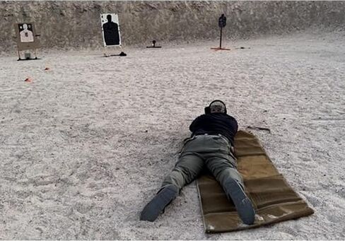 Shooting Mat with Tactical Water Resistant Carrying Bag, Extra Large Prone Padded Portable Roll Up Shooting Mats in Saudi Arabia