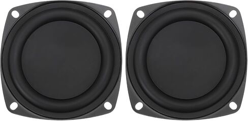 MECCANIXITY 2 Pcs Passive Radiator 2 Inch Woofer Vibrating Membrane, Rubber Vibration Diaphragm Plate Subwoofer for Bass Speaker Replacement, DIY in Saudi Arabia