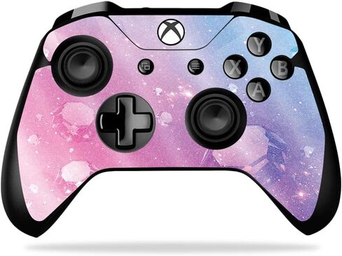 غلاف MightySkins اللامع لوحدة تحكم Microsoft Xbox One X - Pink Diamond | لمسة نهائية لامعة واقية ومتينة شديدة اللمعان | سهل التطبيق والإزالة وتغيير الأنماط | صنع في الولايات المتحدة الأمريكية in Kuwait