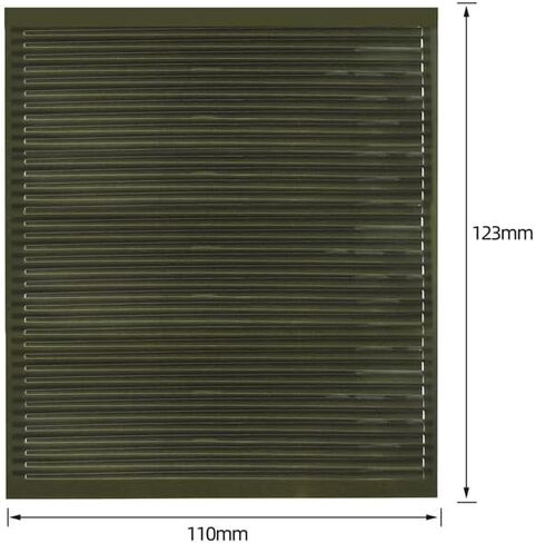 Pack of 1 Sheets Synthetic Peacock Quills Fly Fishing Tying Material for Nymph Bug Shrimp Body Wrap Skin in Saudi Arabia
