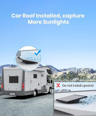 AUTO-VOX Magnetic Wireless Backup Camera Kit, 7.2" 1080P Split-Screen DVR Monitor with Dual Antenna & Night Vision, Includes Solar Panel for Continuous Charging, IP69K Waterproof for RV, Truck, Traile in Kuwait