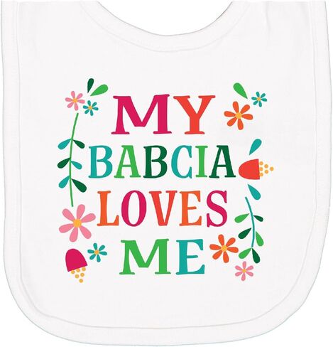 إنكتاستيك My Babcia Loves Me مريلة حديثي الولادة in Kuwait