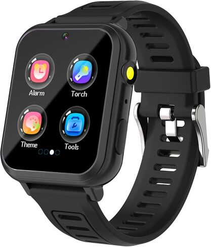 ساعة ذكية لألعاب الأطفال مع 39 لعبة تعليمية بكاميرا عالية الدقة، وتتبع العادات، والموسيقى، وساعة منبه، وآلة حاسبة، وتقويم، ومصباح يدوي، ومناسبة لألعاب الأطفال من سن 3 إلى 12 عامًا (أرجواني) in Kuwait