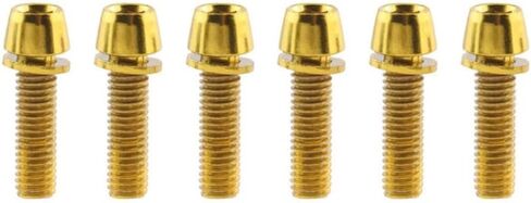 الجذعية المسمار 6 قطعة M5x17mm دائم دراجة المقود الجذعية البراغي التيتانيوم مطلي الصلب الجذعية الناهض المسمار in Saudi Arabia