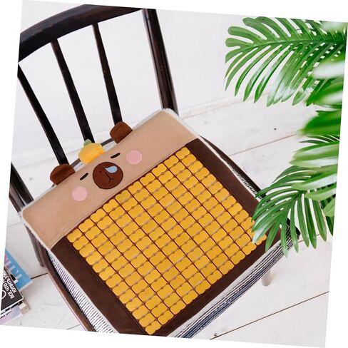 OUNONA Breathable Car Seat Cushion Cooling Gel Comfortable Pad for Office Chairs Automobiles and More Non- Sweatproof Design for Prolonged Use in Saudi Arabia