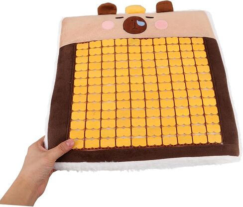 OUNONA Breathable Car Seat Cushion Cooling Gel Comfortable Pad for Office Chairs Automobiles and More Non- Sweatproof Design for Prolonged Use in Saudi Arabia