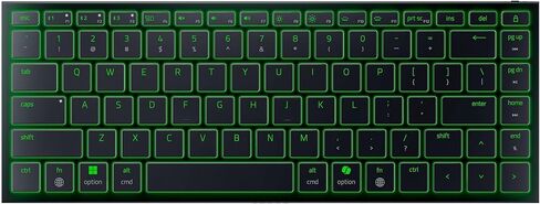 Razer Joro Portable Wireless Gaming Keyboard: Thin, Light, Compact - Chroma RGB - Low Profile Switches - Bluetooth - Long Battery Life - Snap Tap - for PC & Mac Laptops, Steam Deck, Tablet (Renewed) in Saudi Arabia