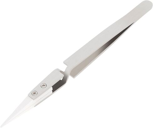 Precision Ceramic Reverse Solder Tweezer, Non-Conductive, Anti-Magnetic Tweezer (Straight Tip) in Saudi Arabia