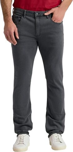 True Classic Mens Jeans – Stretch Jeans for Men, Straight Fit Men's Stretch Jean, Straight Leg, High-Stretch - Black, 42W X 28L in Saudi Arabia