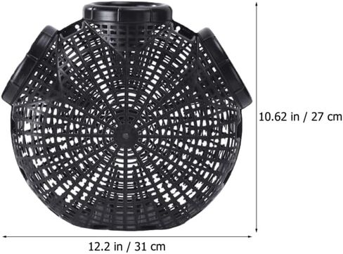 EEL Trap Crab Trap Portable Lobster Bait Fishing Net 12.20X10.62X3.93In Lightweight Breathable Easy Use in Saudi Arabia