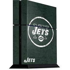 ملصق Skinit المخصص للألعاب متوافق مع وحدة تحكم PS4 - تصميم مرخص رسميًا من NFL New York Jets in Kuwait