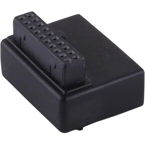 USB3.0 19pin ذكر إلى أنثى تمديد محول حتى أسفل الزاوية 90 درجة للوحة الأم in Kuwait