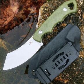 Watchman WF217 EDC سكين ذو نصل ثابت 14C28N شفرة فولاذ ميكارتا مقبض مع أغلفة كيديكس للأنشطة الخارجية والتخييم in Kuwait