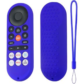 غطاء جهاز التحكم عن بعد Hi Color XRT281 لجهاز Vizio/Onn FHD LED TV Remote 2026 من السيليكون متوافق مع VIZIO XRT281 ONN غطاء حافظة من السيليكون مع حبل (أخضر متوهج) in Kuwait