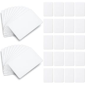 40 قطعة 125 كيلو هرتز قابلة لإعادة الكتابة بطاقة القرب RFID البلاستيكية الفارغة لباب الفندق متوافقة مع T5577 T5557 RFID in Kuwait