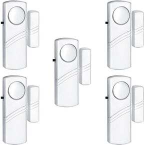 PLOJOP Security Window Door Alarm, Portable 90dB Wireless Sensor for Home & Travel Security, Easy DIY Installation, No Tools Needed (Battery Not Included) in Kuwait