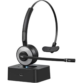 Bluetooth Headset with Base, Suitable for Office Scenes and Home Office in Saudi Arabia