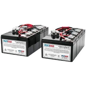 UPSBatteryCenter APC SU2200RM3U - RBC12 حزمة بطارية بديلة جديدة متوافقة in Kuwait