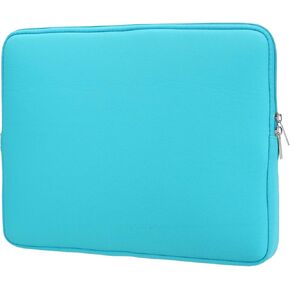 Laptop Case - Polyester Computer Sleeve Carrying Bag Shockproof Laptop Protective Cover for 11" Notebook, Light Blue in Kuwait