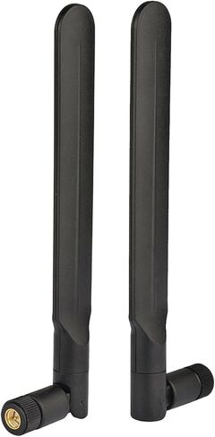 4G LTE Cellular Antenna 3dBi SMA Male Antenna (2-Pack) for 4G LTE Wireless Router CPE Hotspot Industrial IoT Router Cellular Gateway Terminal Outdoor Cellular Security Camera Delivery Locker in Kuwait