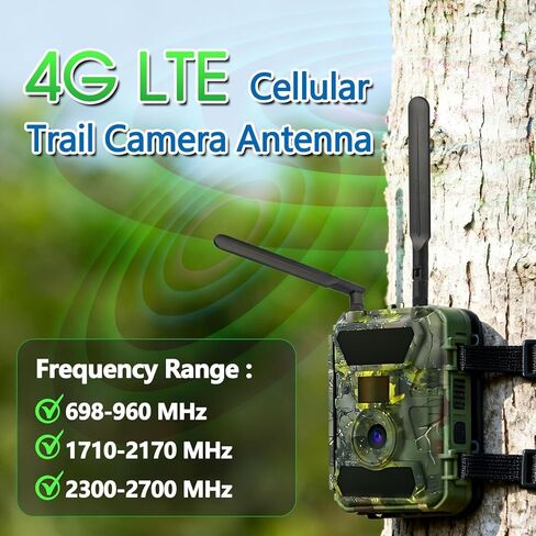 4G LTE Cellular Antenna 3dBi SMA Male Antenna (2-Pack) for 4G LTE Wireless Router CPE Hotspot Industrial IoT Router Cellular Gateway Terminal Outdoor Cellular Security Camera Delivery Locker in Kuwait