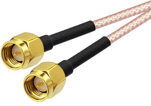 هوائي كاميرا Bingfu Cellular 4g LTE Trail مثبت على الحائط - مع كابل مقسم SMA أنثى إلى كابل ذكر SMA مزدوج - متوافق مع كاميرا Verizon AT&T T-Mobile Sprint Router Gateway Spypoint Trail in Saudi Arabia