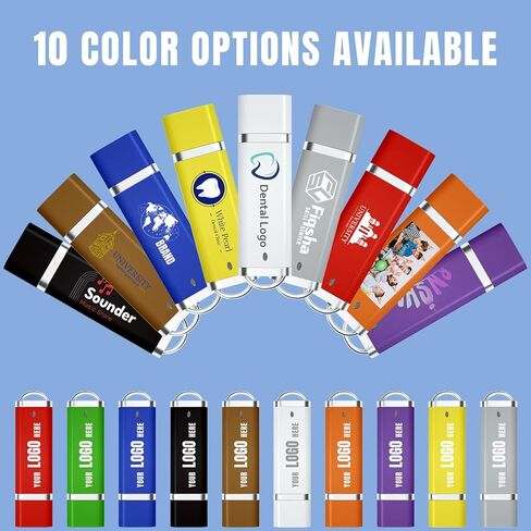 Custom USB Flash Drive 32GB 3.0 100 Pack, Lighter-Shaped USB Drives Printed with Your Logo, Customized Memory Sticks Bulk Personalized Thumb Drives for Event Giveaways, Branding Made Easy with JBOS in Saudi Arabia