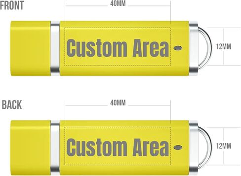 Custom USB Flash Drive 32GB 3.0 100 Pack, Lighter-Shaped USB Drives Printed with Your Logo, Customized Memory Sticks Bulk Personalized Thumb Drives for Event Giveaways, Branding Made Easy with JBOS in Saudi Arabia