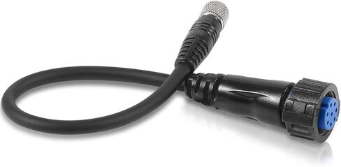 1852074 MKR-US2-14 Universal Sonar 2 Adapter Cable for Trolling Motors to Garmin ECHOMAP and GPSMAP, Connection for LiveScope Chartplotter and fishfinder, 8-Pin, Black in Saudi Arabia
