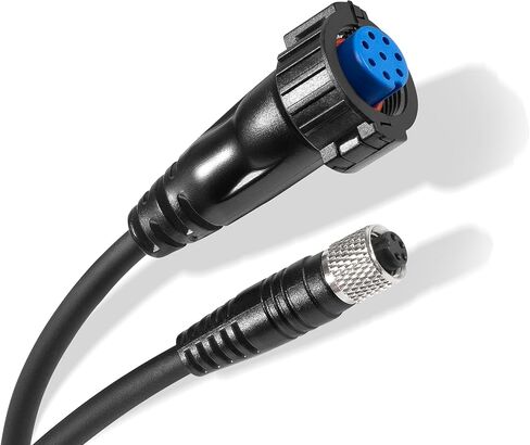 1852074 MKR-US2-14 Universal Sonar 2 Adapter Cable for Trolling Motors to Garmin ECHOMAP and GPSMAP, Connection for LiveScope Chartplotter and fishfinder, 8-Pin, Black in Saudi Arabia