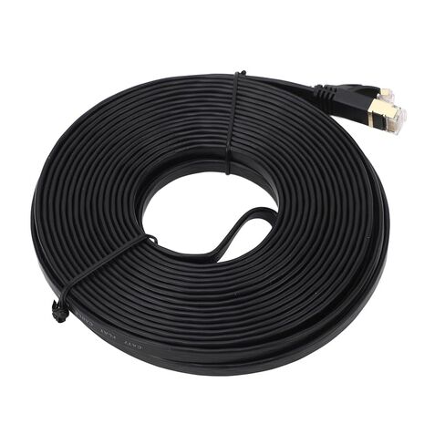 كابل شبكة CAT7 10 جيجابت عالي السرعة لنقل الإشارة المستقرة 10 متر نحاس الأكسجين لملحقات جهاز التوجيه والكمبيوتر in Saudi Arabia