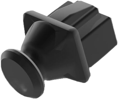 Znet3D 50-Pack RJ45 غطاء غبار، غطاء منفذ إيثرنت، Cat 6 RJ45 أغطية مضادة للغبار للوحة التصحيح، ومفاتيح الشبكة، وأجهزة التوجيه، ورفوف الخادم، وأجهزة الكمبيوتر (أسود) in Kuwait