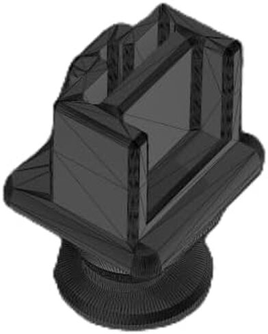 Znet3D 50-Pack RJ45 غطاء غبار، غطاء منفذ إيثرنت، Cat 6 RJ45 أغطية مضادة للغبار للوحة التصحيح، ومفاتيح الشبكة، وأجهزة التوجيه، ورفوف الخادم، وأجهزة الكمبيوتر (أسود) in Kuwait