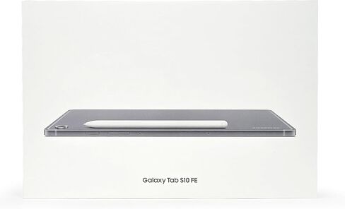 تابلت Samsung Galaxy Tab S10 FE بسعة 256 جيجابايت واي فاي أندرويد، شاشة كبيرة، عمر بطارية طويل، معالج Exynos 1580، IP68، قلم S لتدوين الملاحظات، إصدار أمريكا اللاتينية - (رمادي) in Kuwait