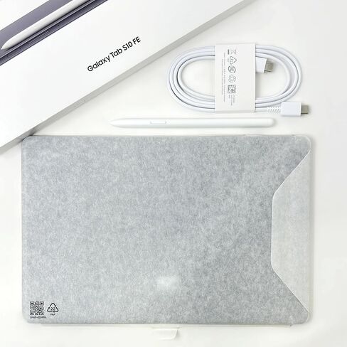 تابلت Samsung Galaxy Tab S10 FE بسعة 256 جيجابايت واي فاي أندرويد، شاشة كبيرة، عمر بطارية طويل، معالج Exynos 1580، IP68، قلم S لتدوين الملاحظات، إصدار أمريكا اللاتينية - (رمادي) in Kuwait