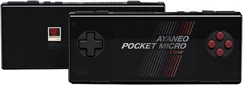 AYANEO Pocket Micro Classic-3.5 بوصة 960x640 (نسبة أبعاد الشاشة:: 3:2) شاشة تعمل باللمس محمولة بنظام Android 13 OS Retro وحدة تحكم ألعاب الفيديو الكمبيوتر اللوحي 8 جيجابايت LPDDR4X، تخزين 256 جيجابايت، WiFi 5، BT 5.2 in Kuwait