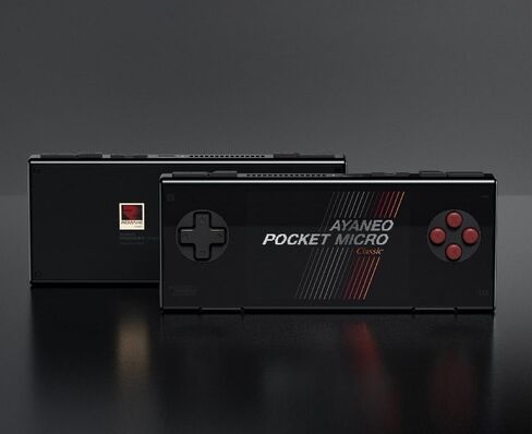 AYANEO Pocket Micro Classic-3.5 بوصة 960x640 (نسبة أبعاد الشاشة:: 3:2) شاشة تعمل باللمس محمولة بنظام Android 13 OS Retro وحدة تحكم ألعاب الفيديو الكمبيوتر اللوحي 8 جيجابايت LPDDR4X، تخزين 256 جيجابايت، WiFi 5، BT 5.2 in Kuwait